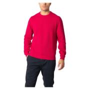 Trainingsshirt, Rood Sun68 , Red , Heren