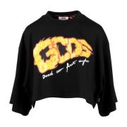 Sweatshirt Gcds , Black , Dames