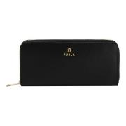 Portemonnee/kaarthouder Furla , Black , Dames