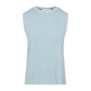 Sleeveless Tops Kaos , Blue , Dames