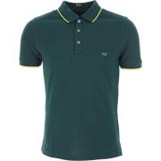 Poloshirt Fay , Green , Heren