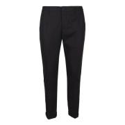 Smal gesneden broek Dondup , Black , Heren