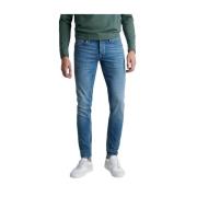 Slim-fit Jeans voor Mannen Cast Iron , Blue , Heren