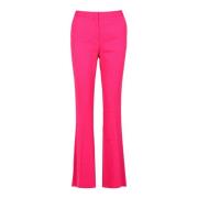 Fuchsia Flare Broek Simona Corsellini , Pink , Dames