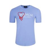 T-Shirt Lucio Milano | Blue Radical , Blue , Heren