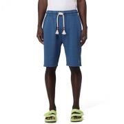 Trousers MC2 Saint Barth , Blue , Heren