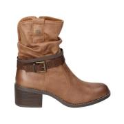 Ankle Boots Mtng , Brown , Dames