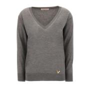 Stijlvolle Maglieria Trui Valentino Garavani , Gray , Dames