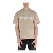 T-Shirts Études , Beige , Heren