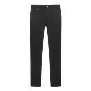Slim-Fit Zwarte Jeans Saint Laurent , Black , Dames