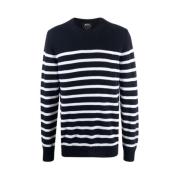 Knitwear A.p.c. , Blue , Heren