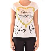 T-shirt Philipp Plein , White , Dames