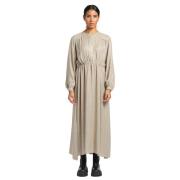 Maxi jurk Pomandère , Beige , Dames