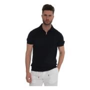 Heren Jersey Polo Shirt Kiton , Blue , Heren