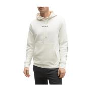 Hoodie Ecoalf , White , Heren