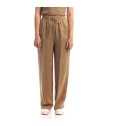 Wide Trousers Beatrice .b , Beige , Dames
