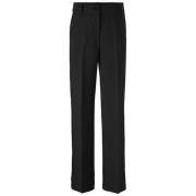 Suit Trousers Modström , Black , Dames