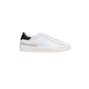 Witte en zwarte Sonica Sneakers D.a.t.e. , White , Heren