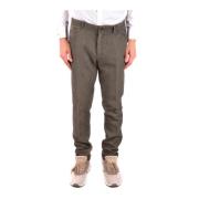 Slim-Fit Stijlvolle Broek Upgrade Daniele Alessandrini , Green , Heren