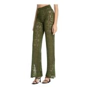 Trousers Gcds , Green , Dames