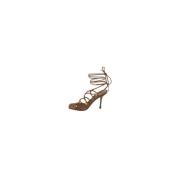 Rockstud Sandaal met Bandjes Valentino Garavani , Brown , Dames