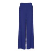 Panty Wide LEG Trousers P.a.r.o.s.h. , Blue , Dames