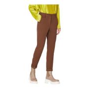 Slim-fit broek Manila Grace , Brown , Dames