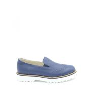 Stijlvolle Slip-On Loafers voor Vrouwen Hogan , Blue , Dames