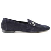 Comfortabele Stijlvolle Loafers voor Vrouwen E mia , Blue , Dames
