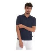 Polo shirt met korte mouwen Gran Sasso , Blue , Heren