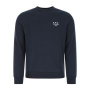 Stijlvolle Sweatshirt voor Mannen A.p.c. , Blue , Heren