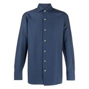 Casual Shirts Finamore , Blue , Heren