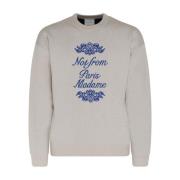 Sweatshirt Drole de Monsieur , Beige , Heren