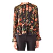 Dames Shirt Twinset , Multicolor , Dames