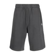 Logo-Print Elastische Track Shorts Ambush , Gray , Heren