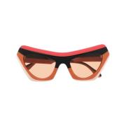 Zonnebril Marni , Orange , Unisex