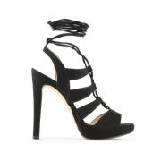 Flaminia Sandelen Made in Italia , Black , Dames