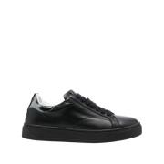 10M2 Zwart/Zilver Sneakers Lanvin , Black , Dames
