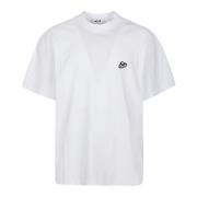 T-Shirts Msgm , White , Heren