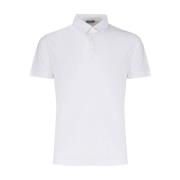 Polo Shirt Zanone , White , Heren