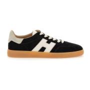 Stoere Heren Suède Sneakers Hogan , Black , Heren