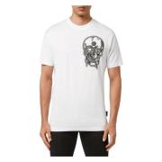 T-shirts Philipp Plein , White , Heren