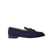 Lichtgewicht Duccio Abisso Scamosciato Loafers Scarosso , Blue , Heren