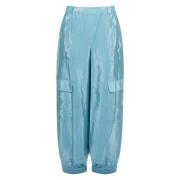 Wide Trousers Simkhai , Blue , Dames