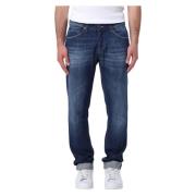 George Straight Jeans Dondup , Blue , Heren