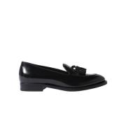 Klassieke zwarte tassel loafers Scarosso , Black , Dames