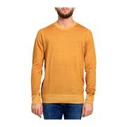 Sweatshirt Paolo Pecora , Orange , Heren