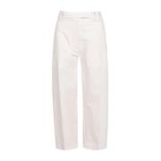 Genius 1952 Riem Cropped Broek Moncler , Beige , Dames