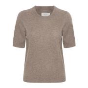 Comfortabele en stijlvolle Everlotta T-shirt 30307338 Part Two , Beige...