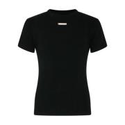 Zwarte T-shirts en Polos van Maison Margiela Maison Margiela , Black ,...